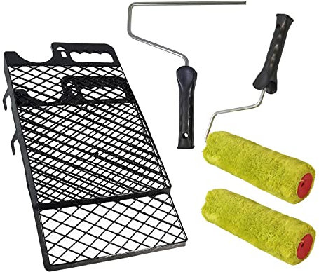 Set professionale per pittura, con griglia, 4 pezzi