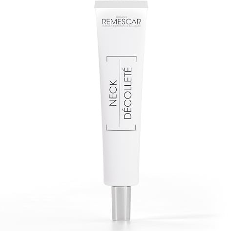 Remescar Hals & Dekolleté 40ml – Straffende Anti-Aging-Creme gegen Falten & Erschlaffte Haut – Sichtbarer Lifting-Effekt in 5 Minuten – Glättet Linien & Unebenheiten – Feuchtigkeitsspendend