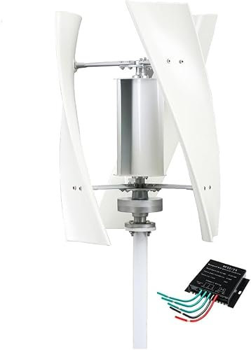 XINRISHENG 9000W Wind Turbine Generator DC Turbine Wind Generator 3 Blades And Controller Portable Wind Power Turbine Generator Kit,48V