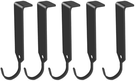 Dmore 5 ganchos colgantes de acero inoxidable para cuchillos magnéticos