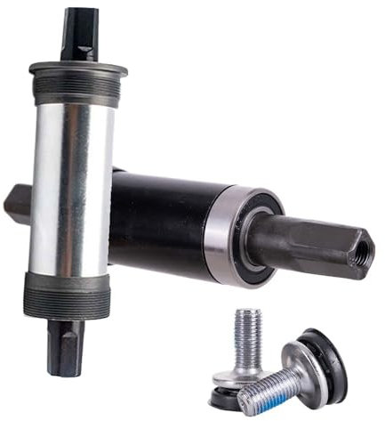 WEbjay Tretlager Fahrrad-Tretlager for Elektro-Bike, Vierkant, 80mm, 90mm, 100mm, 110mm, 120mm, for E-Bike, Innenlager(90X146mm)
