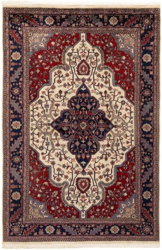 Nain Trading Indo Bidjar 167x248 Handgeknüpft Orientteppich Teppich Wolle Indien