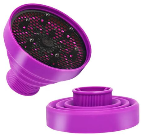 Foldable Blower Diffuser Cover Silicone Dryer Collapsible Hair Attachment Portable Travel Folding Universal Foldable Blower Cover