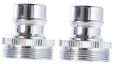 Tofficu 2stücke Wasserhahn Adapter Aus Messing Strahlregler Für Spülmaschine Ersatzteil Für Waschbecken Wasserhahn Installieren Und Langlebig