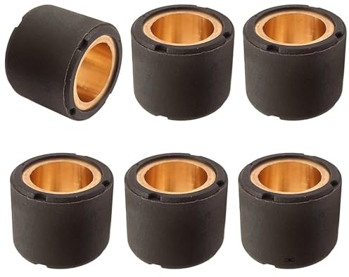 cyclingcolors 6x Galet de variateur 18 x 14 mm Scooter Maxiscooter Rouleau Variomat Transmission Moteur 110cc 125cc 150cc 180cc 200cc (9.0g)