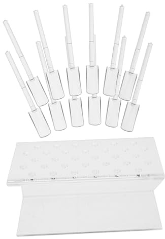 Présentoir D’échantillons D’ongles 32 Trous en Plastique