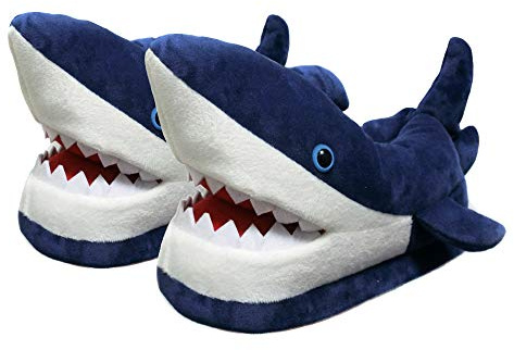 Onmygogo gogo - Pantuflas novedosas de animales para hombres y mujeres, ballena, tiburón, peces, tortugas