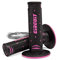 CIRCUIT Equipment MA0042-21Y Motorradgriffe Jupiter, Schwarz/Pink