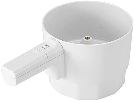Lazmin Handheld Electric Flour Sifter, Kunststoff Mehlsieb Pulver Mesh Sieb Backzubehör Werkzeuge