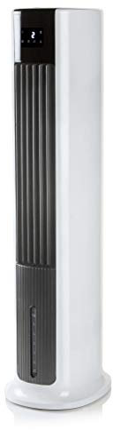 DOMO DO157A Tower Luftkühler - Mit Schlafmodus - LED Anzeige - 7L Wassertank - 4 Geschwindigkeitsstufen - 60°C Weitwinkelschwingung - Reinigungsfunktion - Weiß