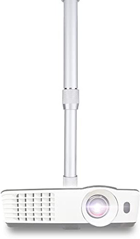 Bindpo Projektor Wanddeckenhalterung, Aluminiumlegierung Einstellbare Projektor Wand Deckenhalterung 3KG Last Teleskophalterung für Projektorkamera