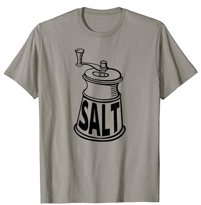 Moulin à Sel Moulin Costume Sel Ou Poivre Simple Halloween T-Shirt