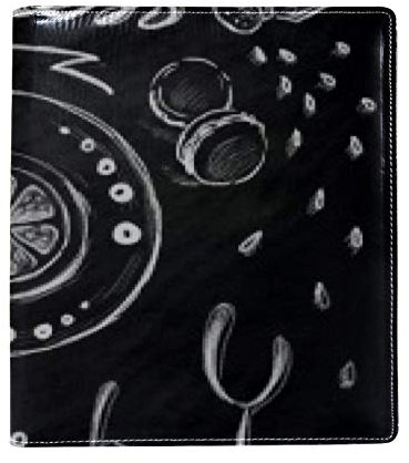 Wish You Happiness Dehnbarer Bucheinband, passend für die meisten Hardcover-Lehrbücher bis zu 22,1 x 16 cm, selbstklebender Stoff, Schulbuchschutz, waschbar und wiederverwendbar