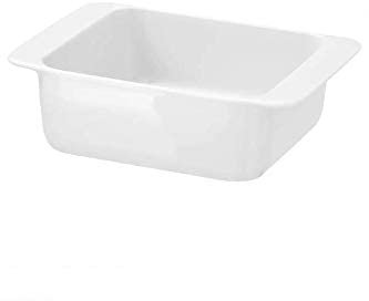 FINCHLEY Oven Dish, White, 18x13 cm, Porcelain, 1045 cm³