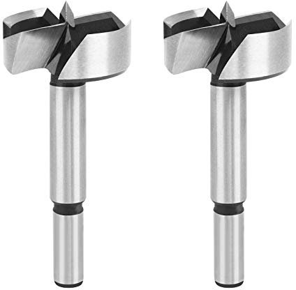 Yangfei Forstnerbohrer 40mm für Holz, 2 Stück Holzfräser Topfbohrer Kunstbohrer Holzbohrer Dübelbohrer geschmiedeter Werkzeugstahl Bohrmaschine Zubehör Bohrer für Holzbearbeitung Mehrzweckbohrer