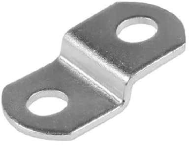 Canvas Offset Clips 3.2mm Picture Photo Frame Stretch Canvas Frame Mirror Clips Shadow Box Picture Framing Zinc Plated Z Cleats Pack of 100