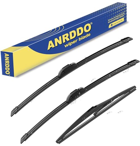 3 wipers Replacement For 2013 2014 2015 2016 2017 2018 Toyota Rav4 Original Equipment Windshield Wiper Blades Set 26+16+10 (Set of 3) U/J HOOK