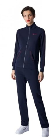 Champion Damen Legacy Sweatsuits Heritage W-Ultraleichtes Powerblend Fleece Hoher Halsausschnitt/Gerader Saum Trainingsanzug
