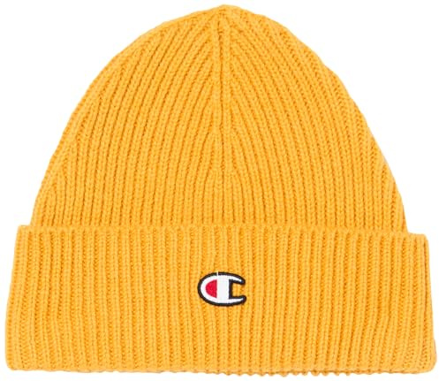 Champion Mütze Unisex für Erwachsene, senfgelb, One Size