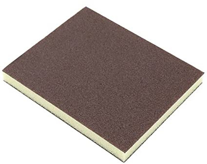 10 Stück Schleifschwämme Schleifpapier Polierblock Körnung 80–280 Flexibler Schaumstoff-Schleifschwamm + Aluminiumoxid Nass/trocken,Körnung 80