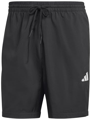 adidas Herren Essentials Small Logo Chelsea Shorts, Black/White, M