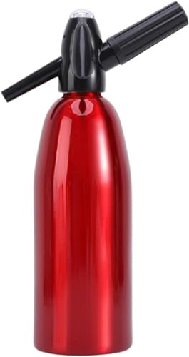 Seltzer Maker - Sparkling Water Machine, Soda Water Bubble Siphon Sparkle Maker, Soda Maker, Drink Machine Carbonator for Home Office Bar Countertop, Red/368 (Color : Red)
