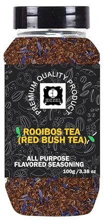 EDZZEL Premium Quality Indian Rooibos Tea (Red Bush Tea) -100 GRAM Box (Set Of 1)