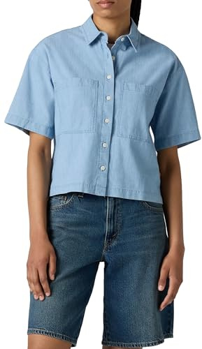 Levi's Harlie SS Cropped - Maglietta in Ottone, Organo in Ottone, XL