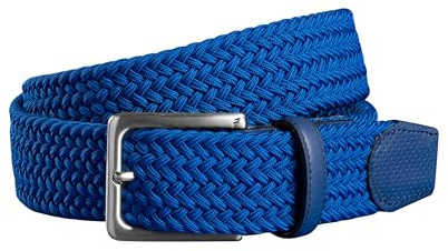 FENIX BIRDIE Stretchgürtel für Herren und Damen Größe S,M,L,XL Elastischer Gürtel Flechtgürtel 40mm breit designed in Deutschland Gürtel für Golf Sport und Alltag, Stoffgürtel