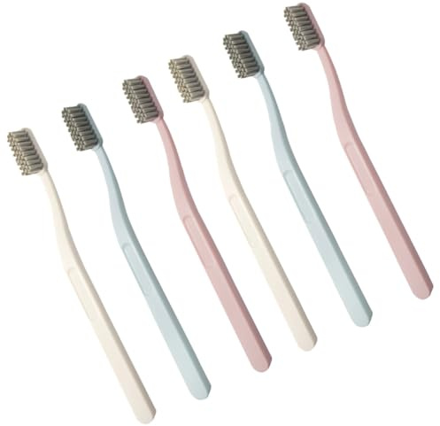 Beavorty 1 Juego Cepillo De Pasta Plegable Limpieza Bucal Toothbrush Cepillos De Caseros Herramientas Para El Cuidado De Los Páginas 6 Piezas