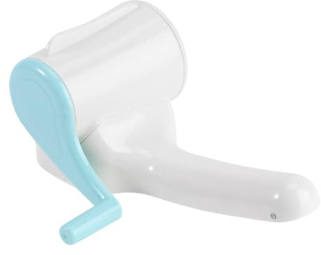 WEKADRIN 1pieza Rallador De Queso Manual De Acero Inoxidable Rallador Rotativo De Cocina Para Queso y Verduras Eficiencia Alta y Ahorro De Esfuerzo Para Chefs y Amas De Casa Ligero y