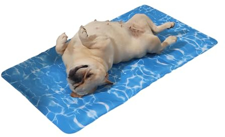 Kühlkissen für Hunde – tragbare Kühlmatte für Haustiere, Thermokissen für Katzen, Sofas, Sessel für drinnen und draußen, Schlafzimmer, Garten, Wohnzimmer, Auto, Büro, Zuhause