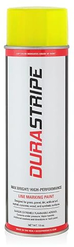 DuraStripe Athletic Field Marking Paint (Yellow) 12-18oz Cans Per Case