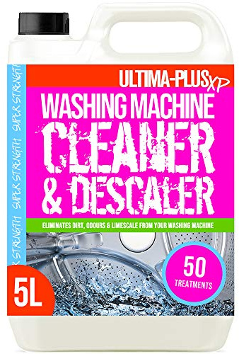 Ultima-Plus XP Washing Machine Cleaner and Descaler Fluid – Deeply Cleans, Removes Nasty Odours and Prevents Limescale (5 Litres)