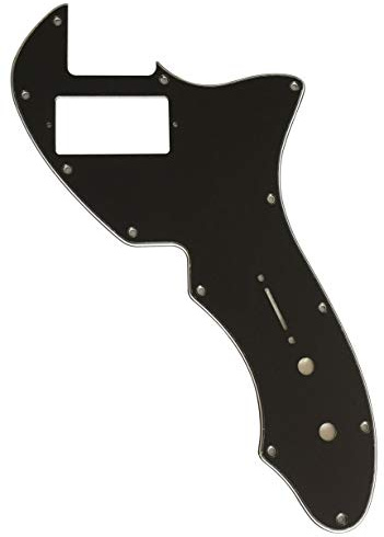 Passend für US Telecaster Thinline 69 Reissue Tele PAF Style Gitarre Pickguard (3-lagig, schwarz)