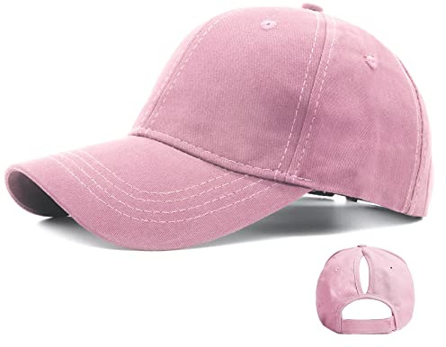 Ruyosn Basecap Damen Mit Hohem Pferdeschwanz - Sommer Kappe Für Sonnenschutz - Hip Hop Cap Aus Baumwolle