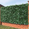 Bakaji Haie Artificielle 1 x 3 m Rouleau de Filet Brise-Vue Brise-Vue avec Feuilles et Lierre synthétique Anti-Chute pour Garage, terrasse, Balcon, Jardin, extérieur, Vert foncé