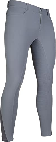 HKM Herren Reithose-12583 Hose, 9500 Grau, 56