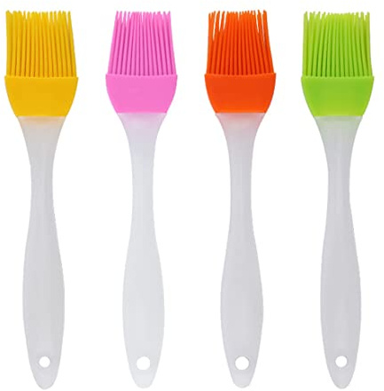 Set Di 4 Pennelli Da Cucina In Silicone - Griglia, Pasticceria, Bistecca - Facile Da Pulire, Strumento Multiuso