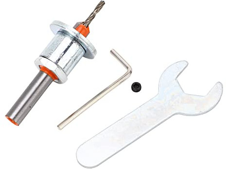 Tissting Holzspiralbohrer Mit Senker Und Verstellbarem Tiefenstop, 2,8 X 8 Mm - Präziser Bohrer Für Holzbearbeitung, Schnelle Schmutzentfernung, Hohe Effizienz