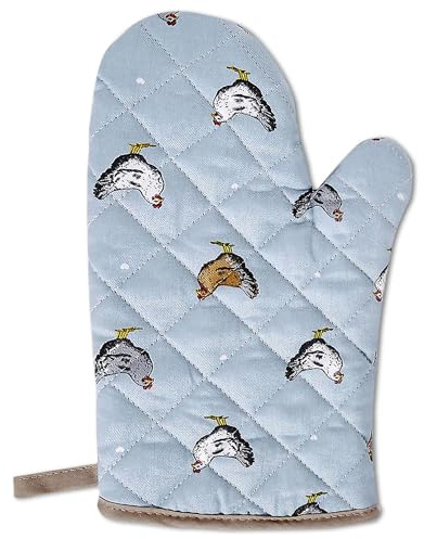 HiFEN® Oven Gloves, Heat Resistant Non-Slip Kitchen Oven Mitts, Maximum Heat Protection for Grilling Cooking Baking Kitchen Microwave Pizza Oven Glove (1 Piece)