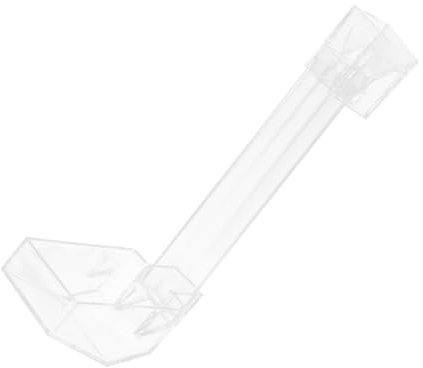 Toddmomy Aquarium Futterautomat Aus Acryl Transparenter Futterrohr Für Garnelen Und Fische Für Aquarien Und Fischbecken Einfach Zu Reinigen Und Platzsparend Robust Und Langlebig