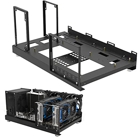 Motherboard Case Rack - Game Computer Case, Open Chassis Case Rack | Motherboard Case Rack Creative Personality Atx/m-Atx/itx Motherboard Rack, Vertical Overclock Open Aluminum Frame Chassis Rack
