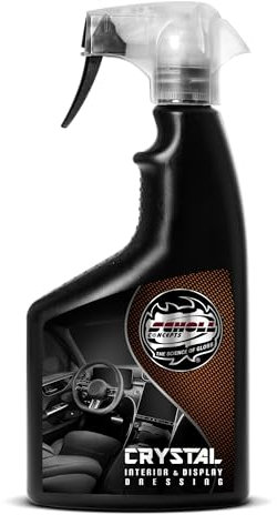 Scholl Concepts Spray de tableau de bord 3 en 1 de 500 ml - Nettoyant intérieur de voiture de qualité supérieure pour le conditionneur de véhicule - Crystal Interior & Display Dressing - Fabriqué en