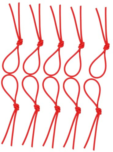 BESTonZON 10stücke Gummischlauch Für Yangqin-hämmer Elastisches Gummi Für Chinesisches Hackbrett Zubehör Für Yangqin-stimmwerkzeuge Stimmgummiabdeckungen Für