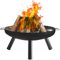 KAMINER Feuerschalen für den Garten 58x 23 cm Großes Dreibein mit Griffen - Feuerschale Beständig Gegen hohe Temperaturen - Feuerkorb für Terrasse und Garten 25379