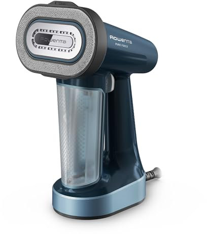 Rowenta Pure Force, Ferro da Stiro Verticale e Orizzontale 3-in-1 a Riscaldamento Rapido, 4 Modalità per Tutti i Tipi di Tessuti e Capacità 180ml, DR8755