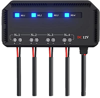 Nettoppo 12-V-Sicherungsblock, Universeller 20-A-Motorrad-Kfz-Sicherungsblock, Sicherungs- und Relaiskasten-Kit, Batterie-Sicherungskasten-Klemmenblock
