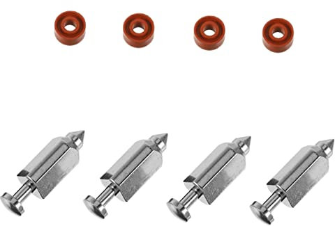 ibasenice Kit De Soupapes à Flotteur Pour Carburateur De Tondeuse Joints Caoutchouc Inclus De Moteur De Tondeuse