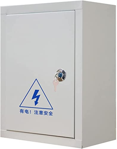 WDSOPK Weatherproof Junction Box, IP67 Outdoor/Indoor Electrical Enclosure, Steel Instrument Case with Insulation, Mounting Plate & Locks, 250x300x180mm(500 * 600 * 180mm)
